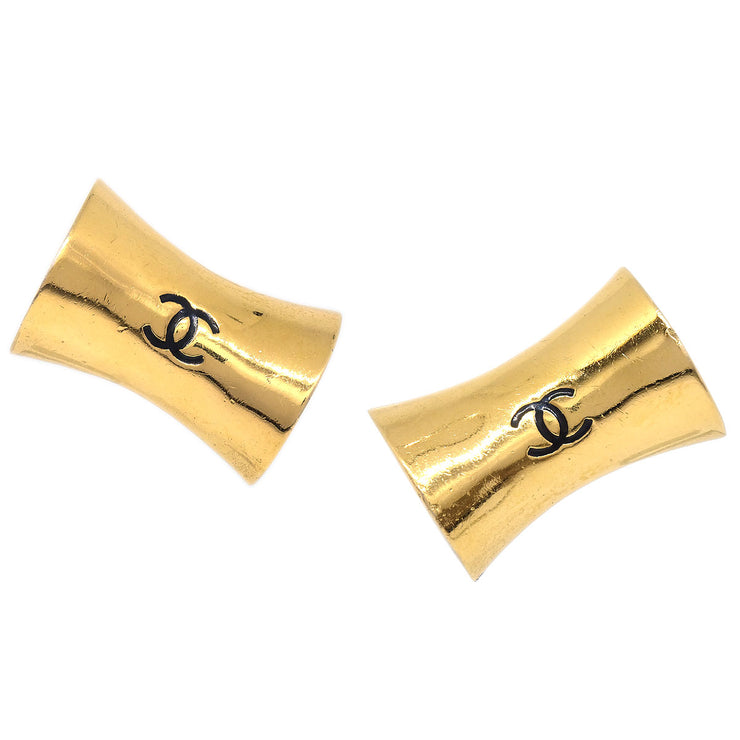 香奈儿（Chanel）1991耳环夹式金黄色