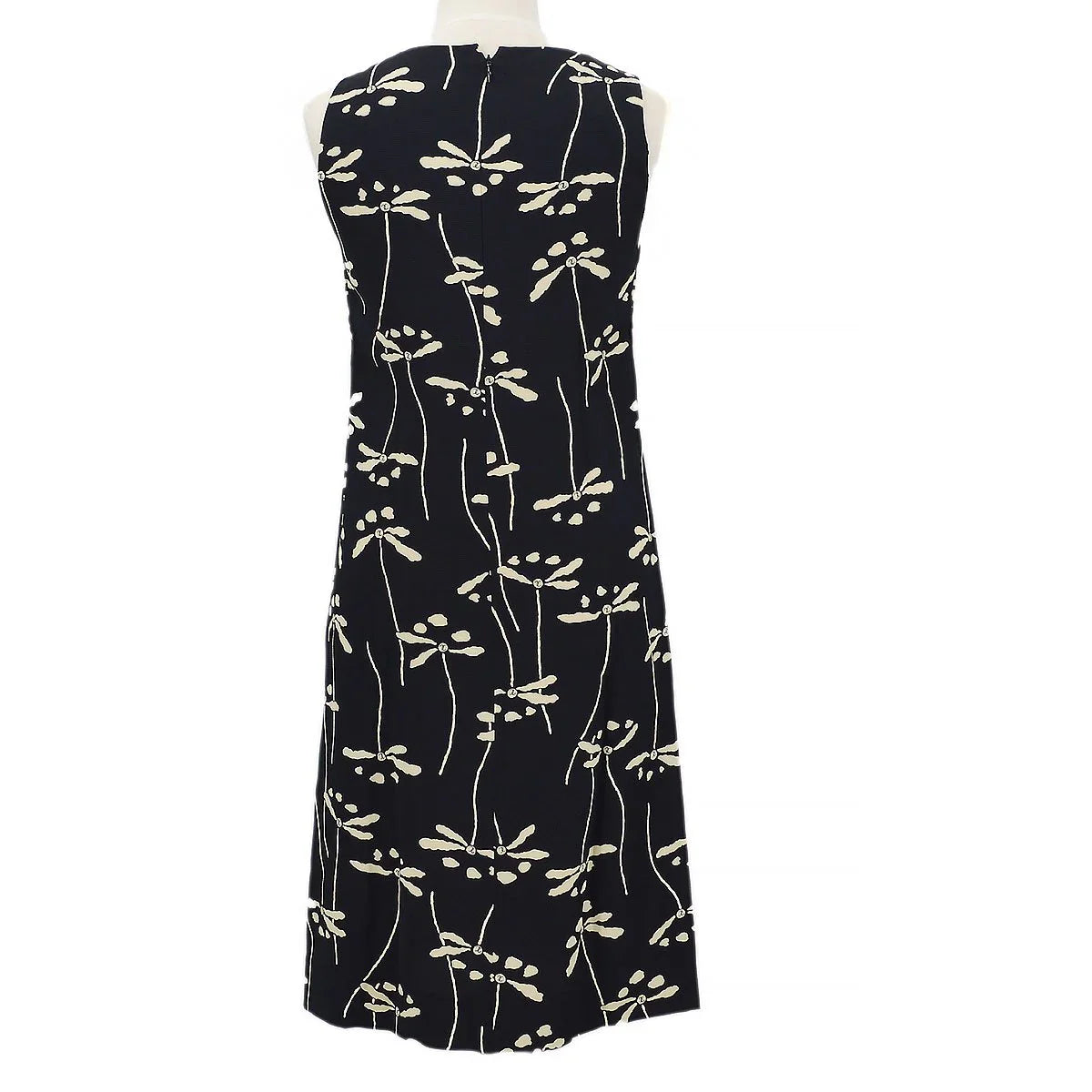 Chanel 1998花卉印刷连衣裙＃36