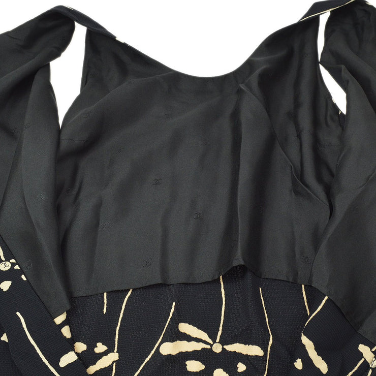 Cotton Half Sleeve V-Neck Print Floral Vintage Dresses For Women