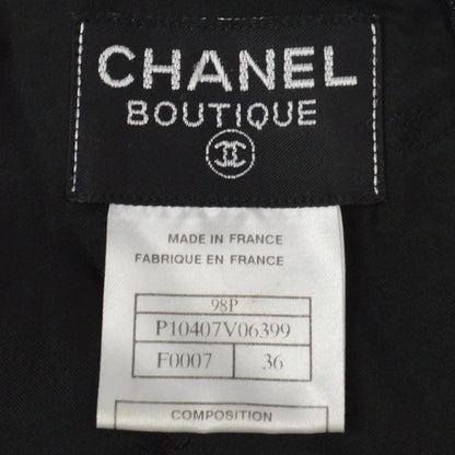 Chanel 1998花卉印刷连衣裙＃36