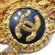 CHANEL 1993 Fall Chain Belt Charm Gold
