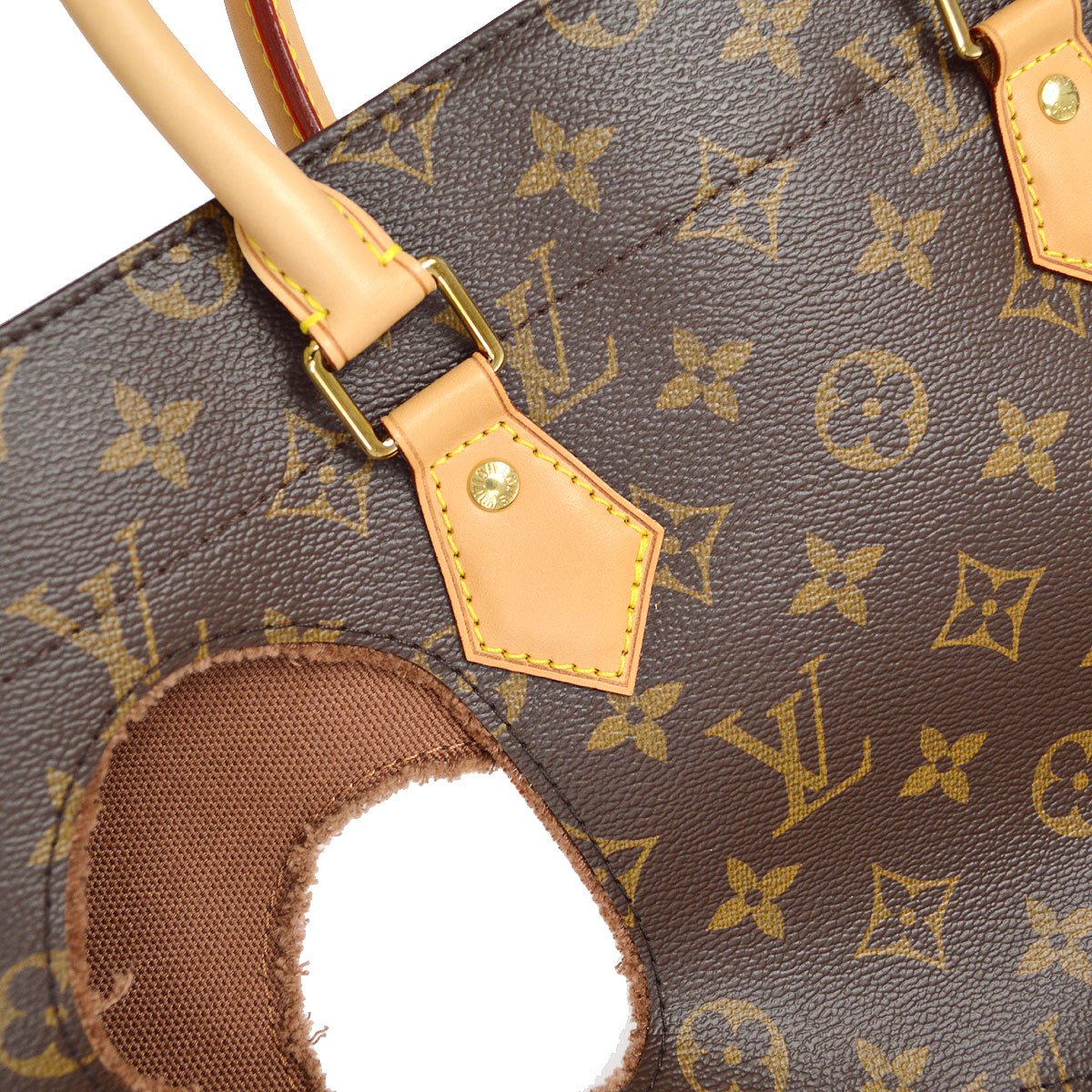 LOUIS VUITTON 2014 x Comme Des Garcons Bag with Holes M40279