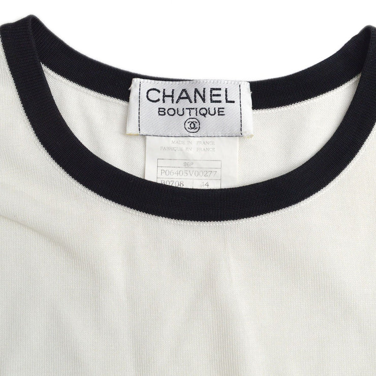 Chanel 1996春季对比边缘和开衫套装＃44