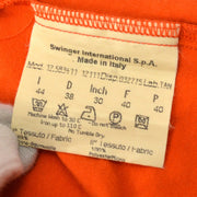 FENDI Logos Hooded Short Sleeve Tops T-shirt Orange #44