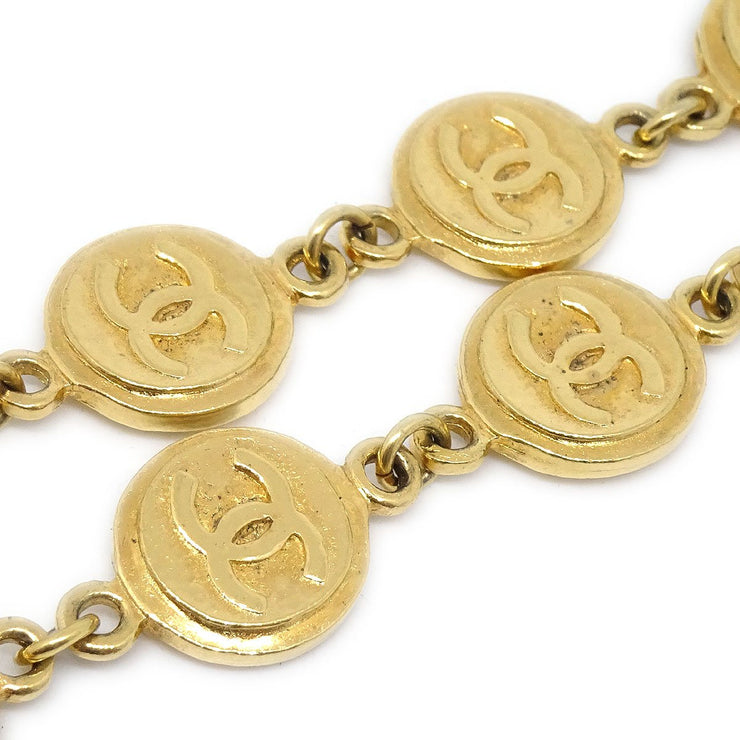 CHANEL 1980s Medallion Charm Gold Chain Necklace – AMORE Vintage Tokyo