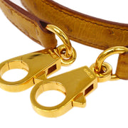 HERMES Kelly Bag Strap Chestnut Ostrich