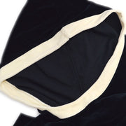 FENDI logo-patch hooded dress