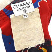 香奈儿（Chanel）1992红色丝绸上＃36