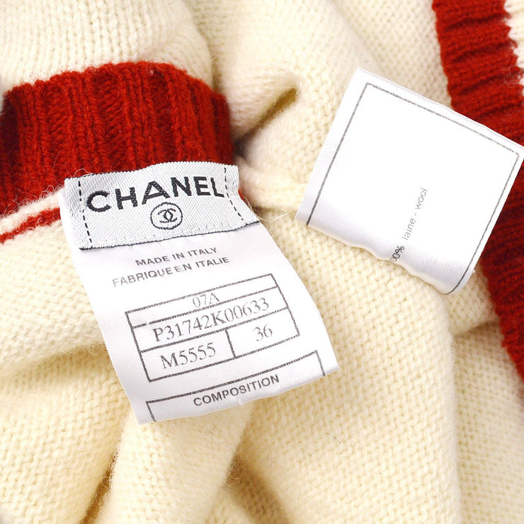 Chanel 2007 penguin intarsia-knit jumper #36