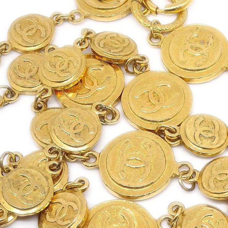Amazon.com: Chanel, Pre-Loved Gold Medallion Long Necklace, Gold :  Clothing, Shoes & Jewelry