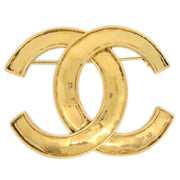 CHANEL CC Logos Brooch Gold 94P