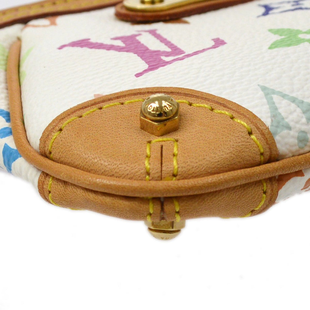 Louis Vuitton 2009 Multicolor Pochette Milla PM M60098 – AMORE 
