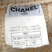 CHANEL 1996 Fall fisherman's-knit round-neck short sleeve jumper #40