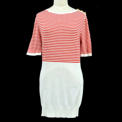 Chanel 1992 striped block mini dress #38