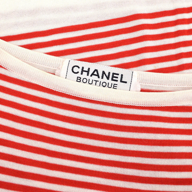 CHANEL 1992 #38 One Piece Dress Skirt Red White – AMORE Vintage Tokyo