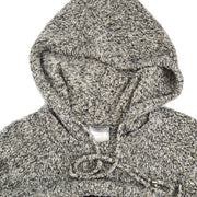 CHANEL 2007 Fall CC penguin-motif knitted hoodie #38
