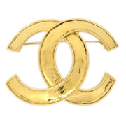 CHANEL CC Logos Brooch Gold 94P