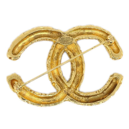 Chanel 1993 Florentine CC Brooch Large