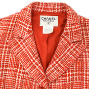 CHANEL 1997 checked tweed blazer #40