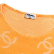 シャネル1996オレンジベルベットドレス