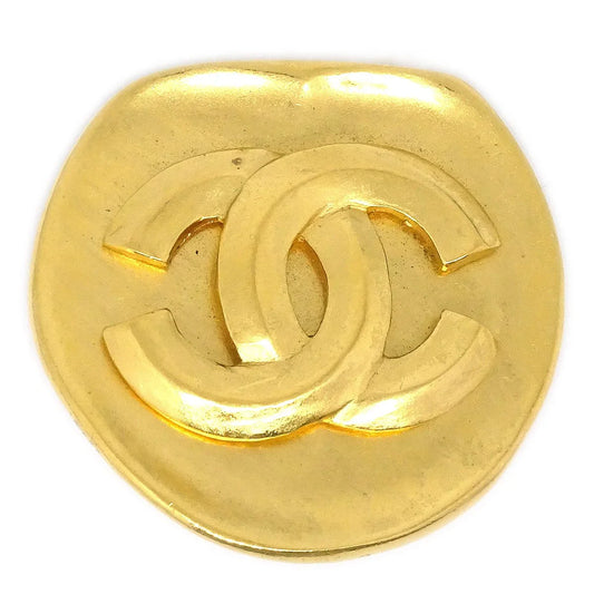 ★香奈儿圆形胸针金96便士