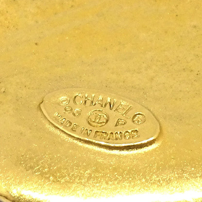 Chanel Round Brooch Gold 96P