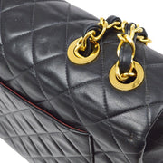 CHANEL 1991-1994 Classic Flap Maxi Black Lambskin