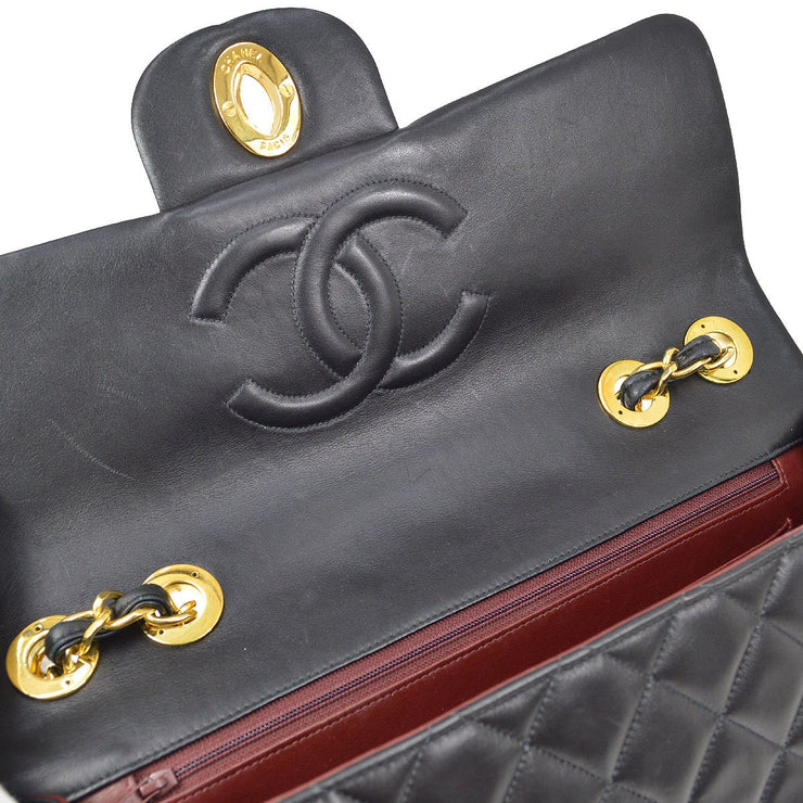 CHANEL 1991-1994 Classic Flap Maxi Black Lambskin