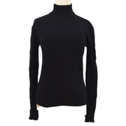 Chanel 1996 Fall logo-patch ribbed cashmere jumper #46