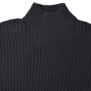 Chanel 1996徽标点肋式羊绒套头衫＃46