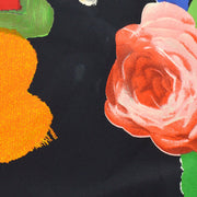 Chanel 1992 Floral-Print Silk Top＃42
