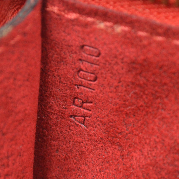 Louis Vuitton Pochette Epi Castilian Red M52947