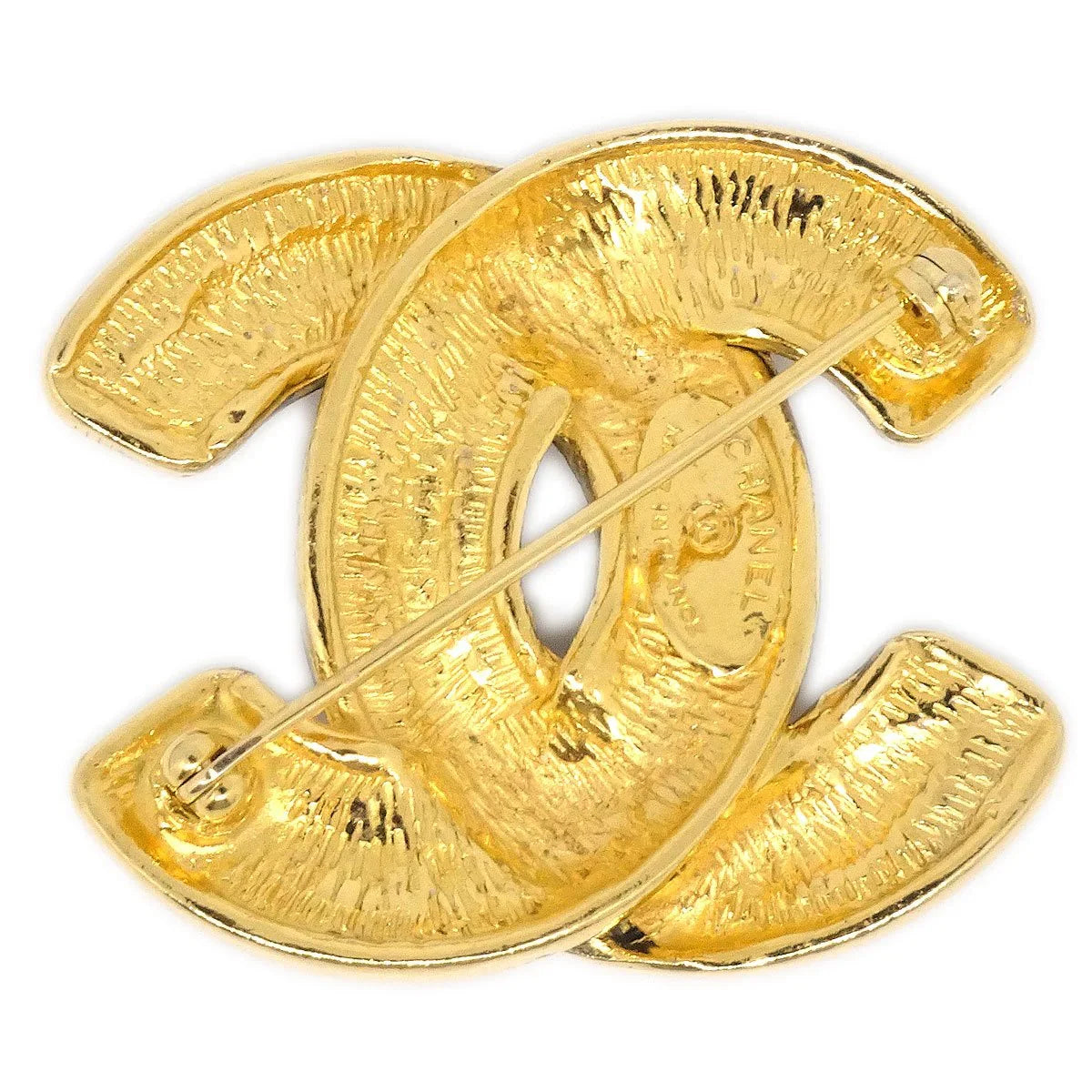 Chanel Quilted CC Brooch Small 1153