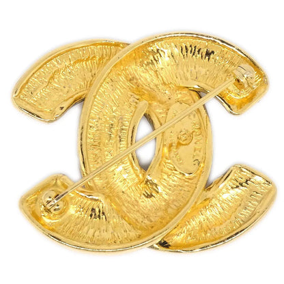 Chanel Quilted CC Brooch Small 1153