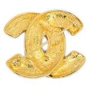 Chanel 1986-1994 Quilted CC Brooch Small 1153