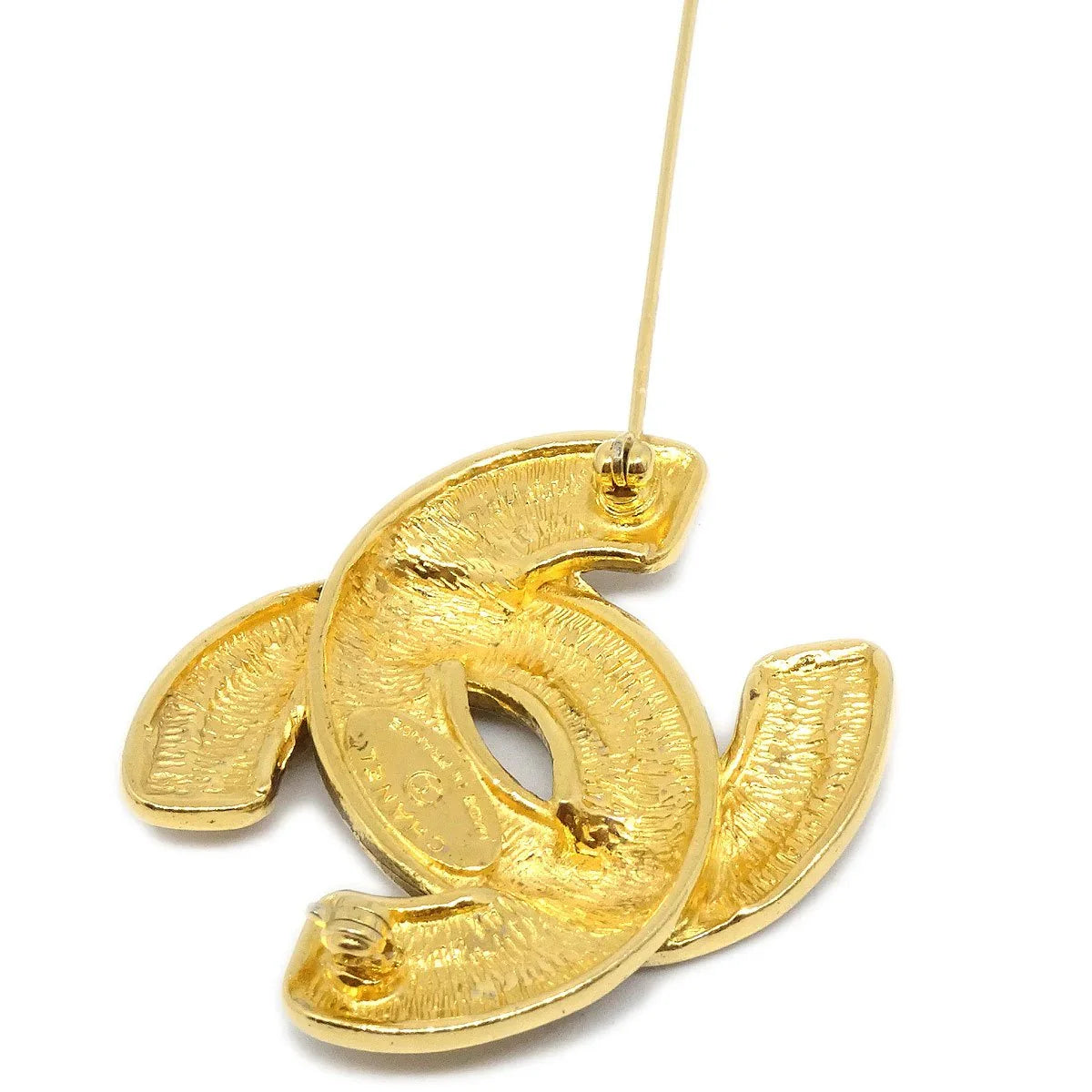 Chanel Quilted CC Brooch Small 1153