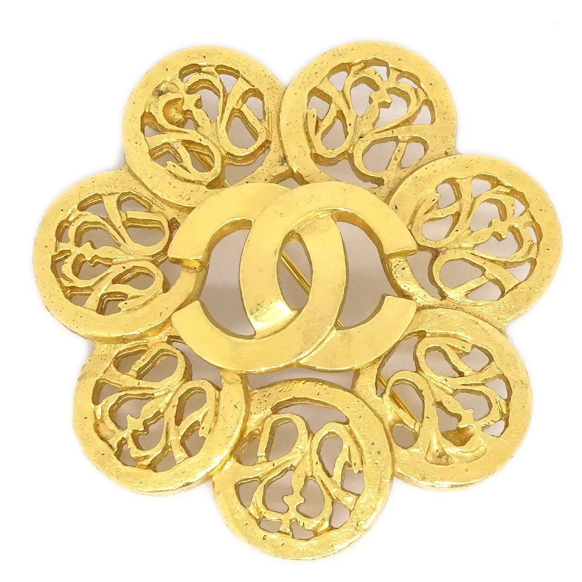 Chanel 1995 Fretwork Paisley Gold 95A