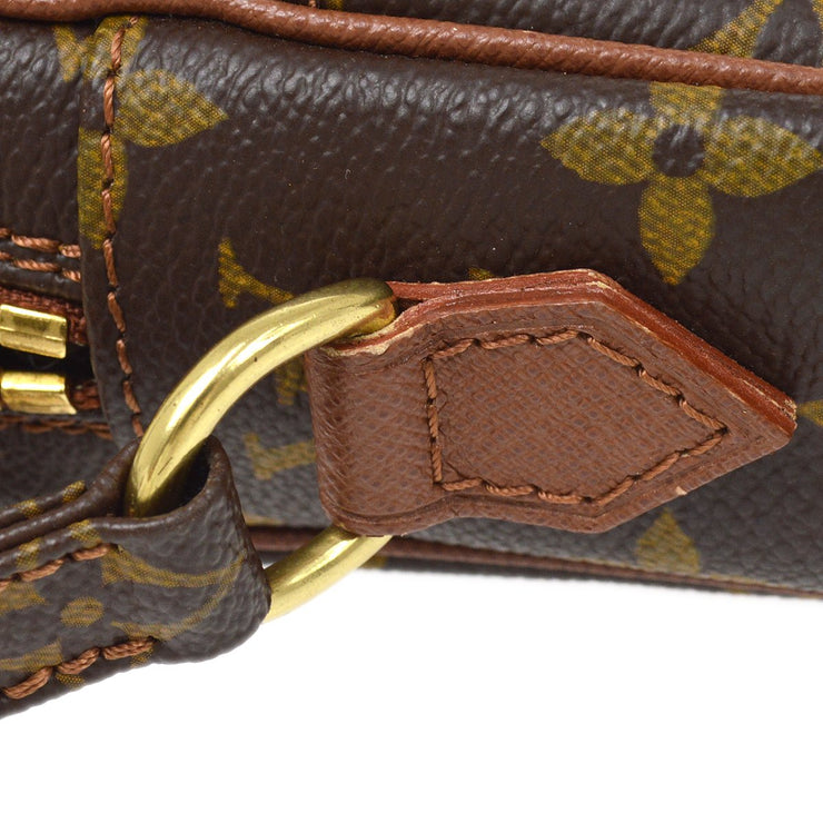 Louis+Vuitton+Petit+Marceau+Shoulder+Bag+Medium+Brown+Leather for sale  online