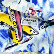 Chanel Spring 1994 airplane-print dress