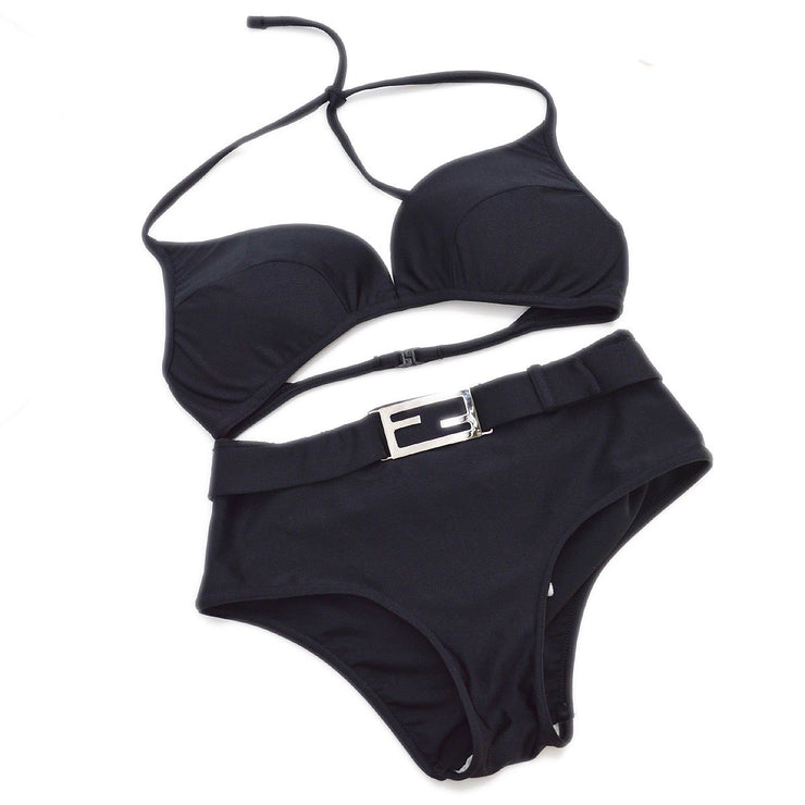FENDI #40 Bikini Swimwear Swimsuit Black