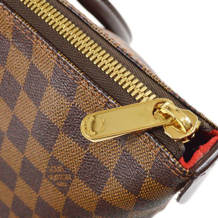 LOUIS VUITTON Saleya MM Shoulder Bag Damier Ebene N51182