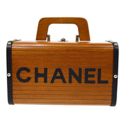 CHANEL * 1996 Wooden Vanity Case