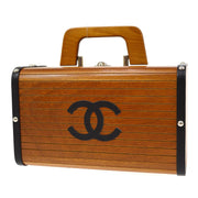 CHANEL * 1996 Wooden Vanity Case