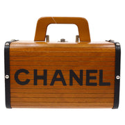 CHANEL * 1994-1996 Wooden Box Handbag