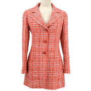 CHANEL 1997 checked tweed blazer #36