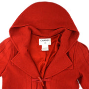 Chanel 2006红色羊毛行李外套＃36