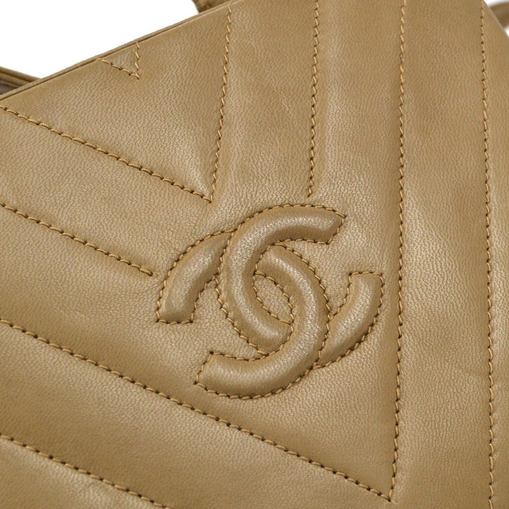 Chanel 1997 Vintage Camel Tote Bag · INTO