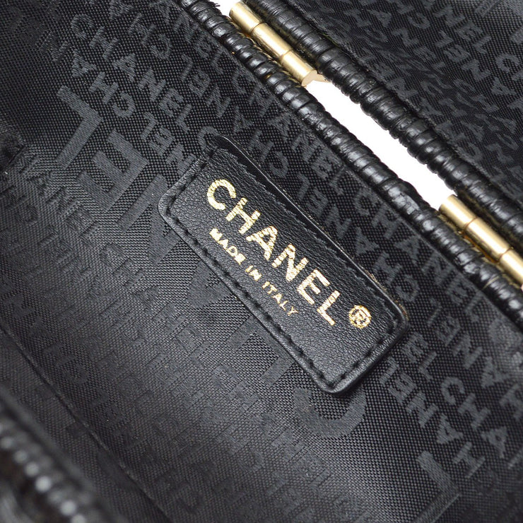 Chanel * 2004 Woven Wicker Love Basket Bag