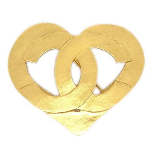 Chanel 1995 Heart Brooch