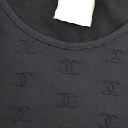 Chanel 1997 Spring CC logo-embroidered cropped T-shirt